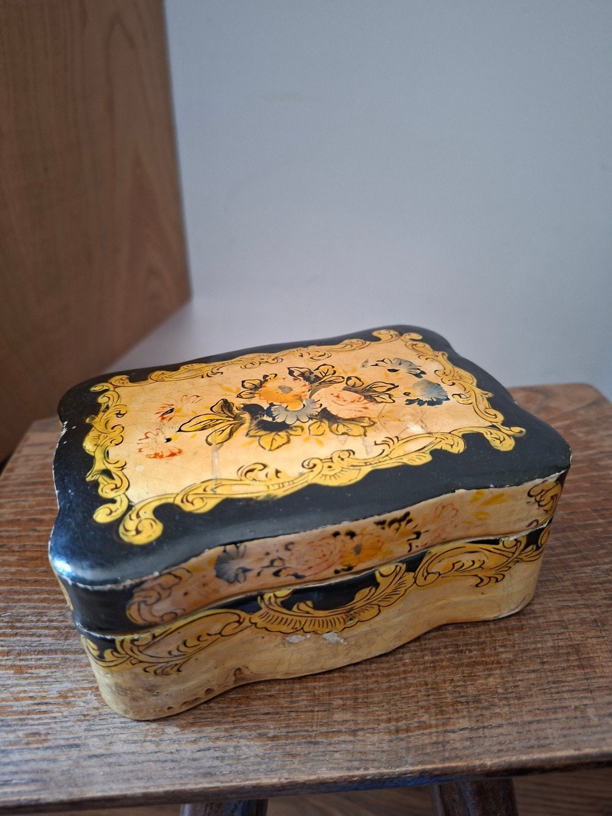 vintage trinket doosje, Ophalen of Verzenden