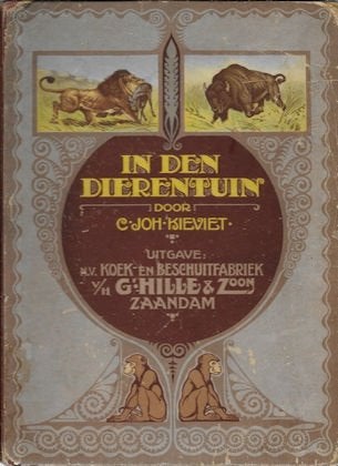 C Joh Kieviet: In den Dierentuin (plaatjesalbum uit 1925), Ophalen of Verzenden, Gelezen