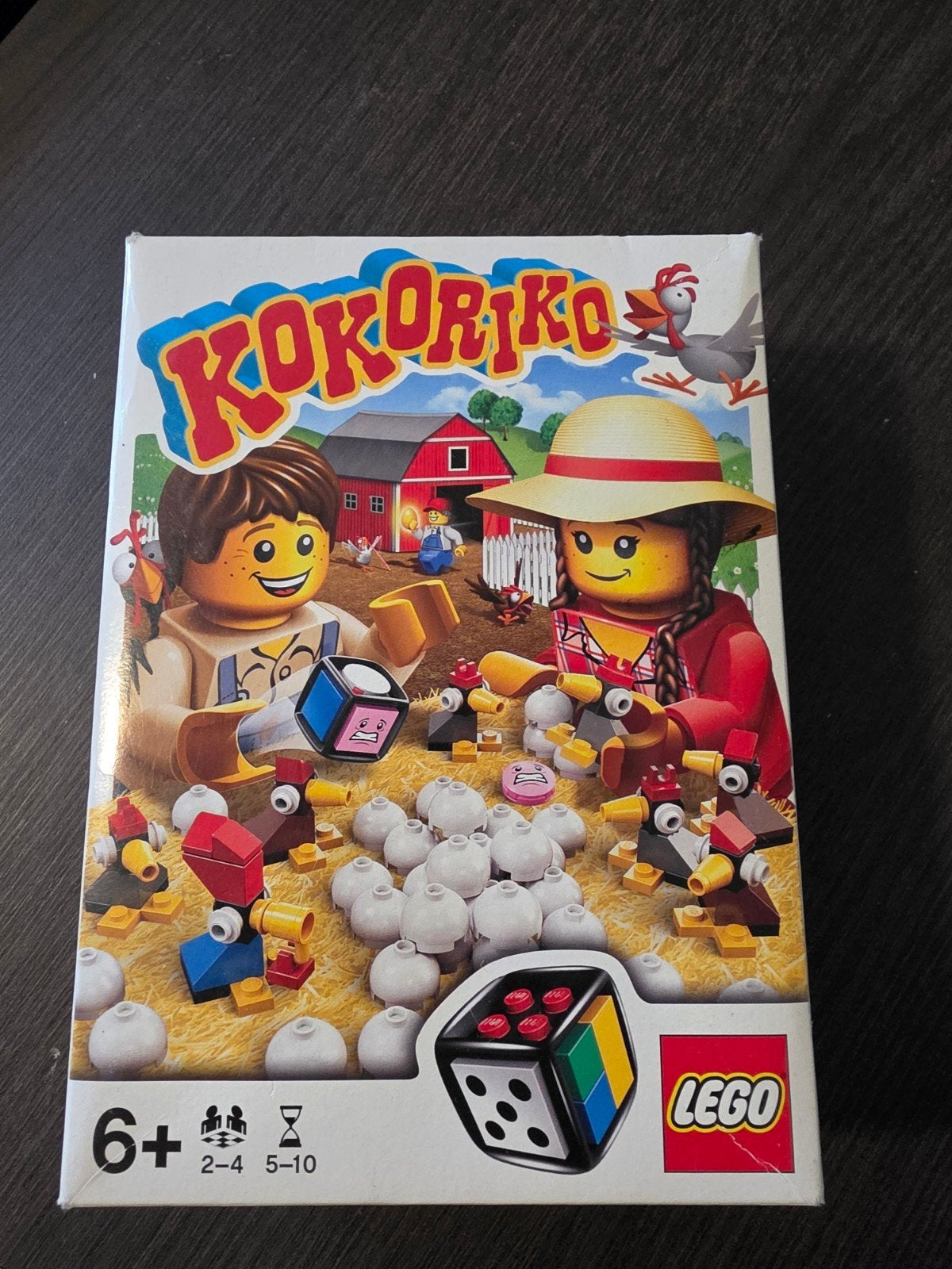 Lego Kokoriko Bordspel - Compleet en Zo Goed als Nieuw, Drie of vier spelers, Ophalen of Verzenden, Zo goed als nieuw, LEGO