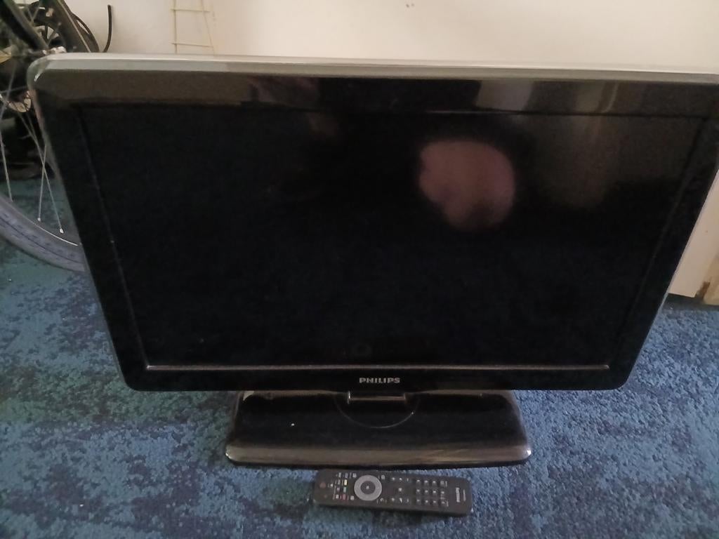 Philips tv met afstandsbediening, Audio, Tv en Foto, Televisies, Ophalen, Philips, Gebruikt, 50 Hz
