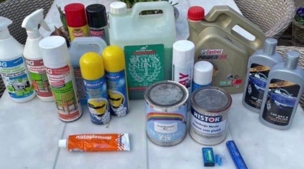 Diverse schoonmaak- en onderhoudsproducten, Ophalen of Verzenden
