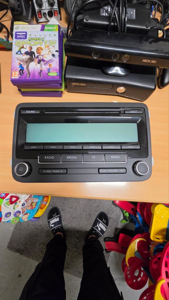 VW Polo Radio RCD 210 - Origineel Blaupunkt, Ophalen of Verzenden, Gebruikt