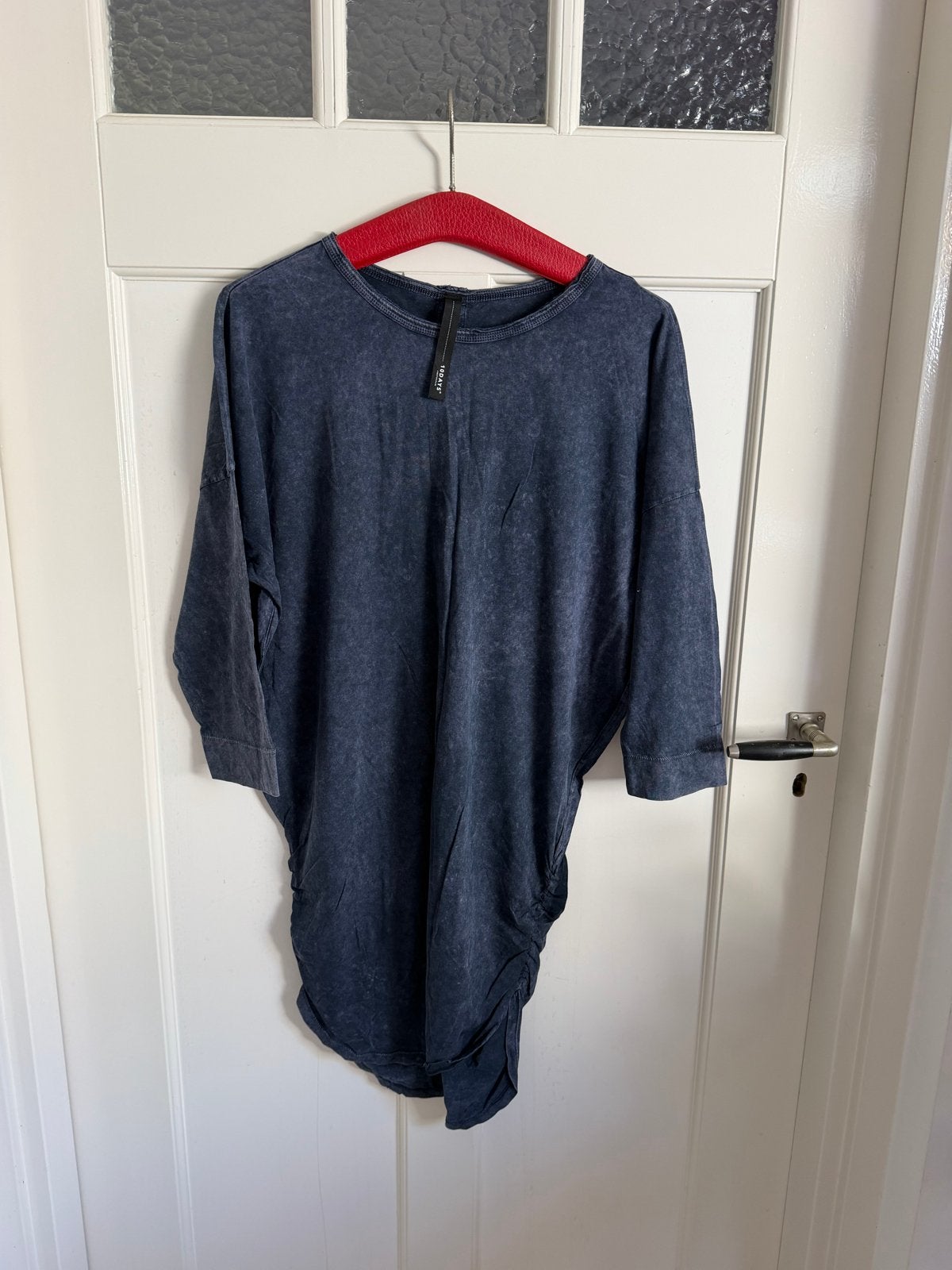 10DAYS Donkerblauw Tuniek/Jurk Maat M, Kleding | Dames, Maat 38/40 (M), Blauw, Ophalen of Verzenden, Zo goed als nieuw