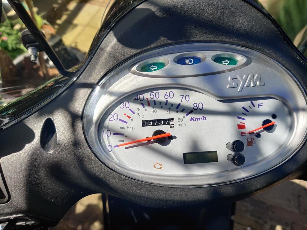 Sym Fiddle 2 met windscherm (45km), Ophalen of Verzenden, Zo goed als nieuw