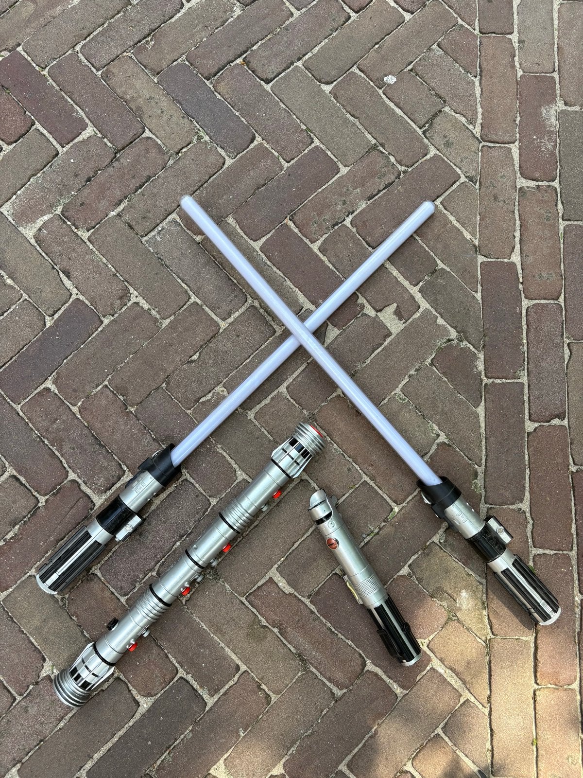 Star Wars Lichtzwaarden - Licht & Geluid, Kinderen en Baby's, Ophalen, Gebruikt