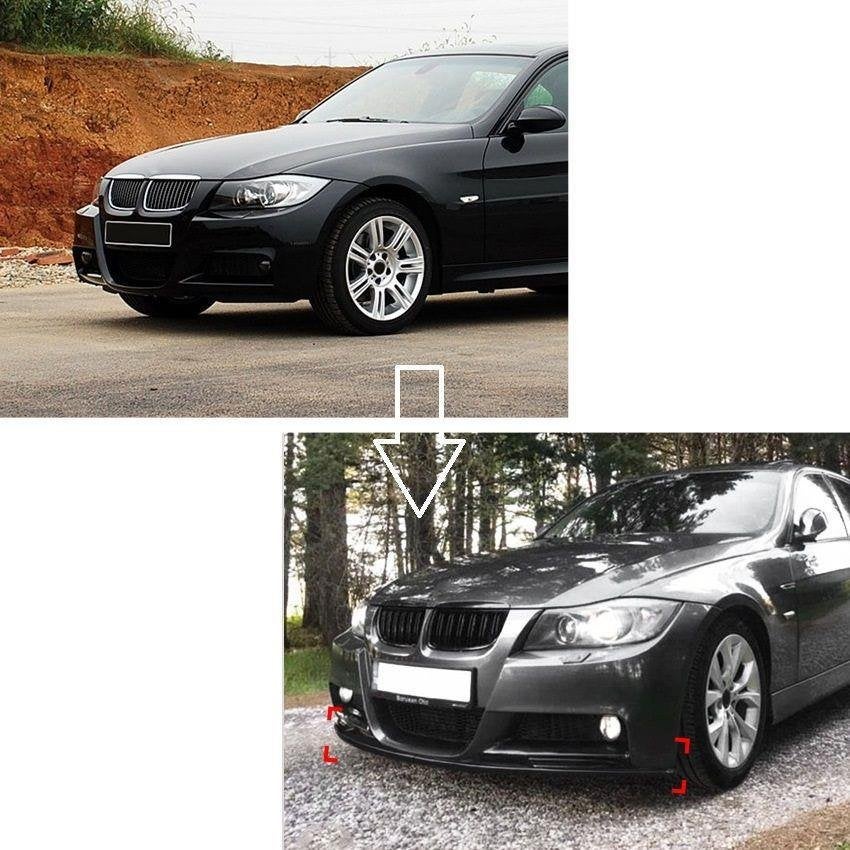 Spoiler Lip glans Zwart M Look Voor Bmw 3 Serie E90 E91 M Pa, A.parts@hotmail.nl, Trasmolenlaan 12 3447 GZ Woerden, Verzenden