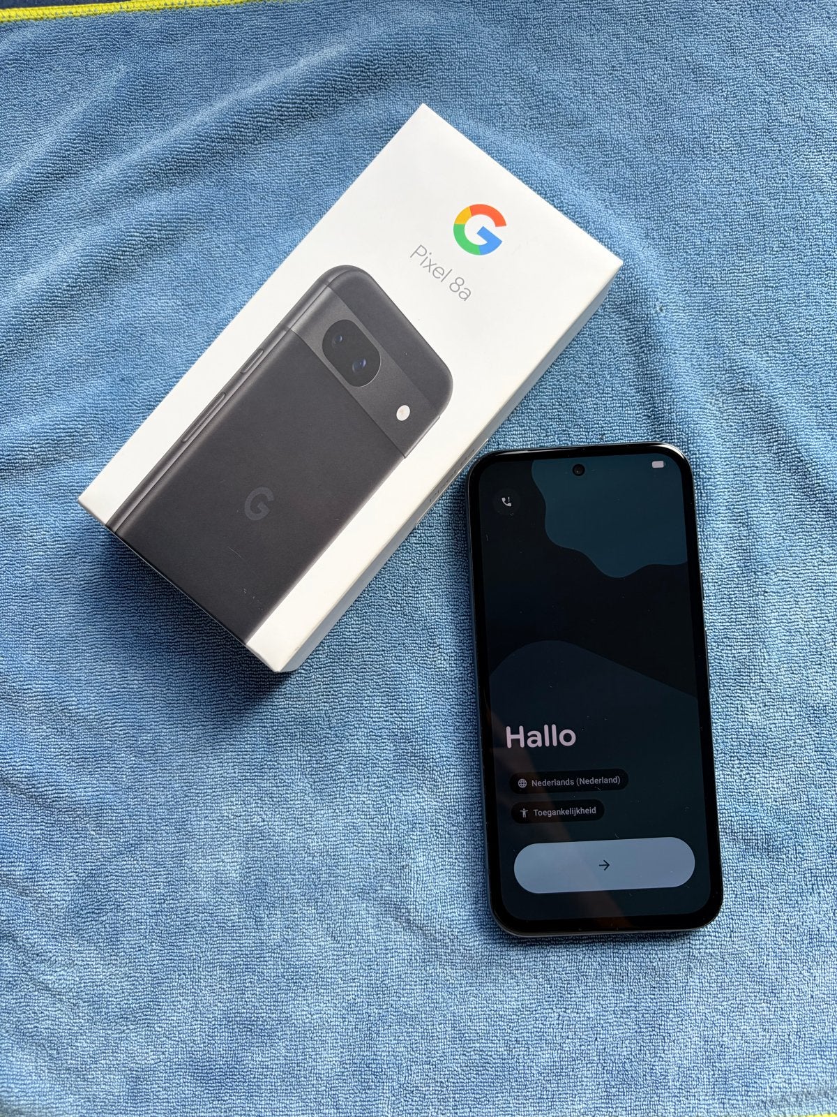 Google Pixel 8a128 GB - Zo goed als nieuw, Telecommunicatie, Ophalen, Zo goed als nieuw