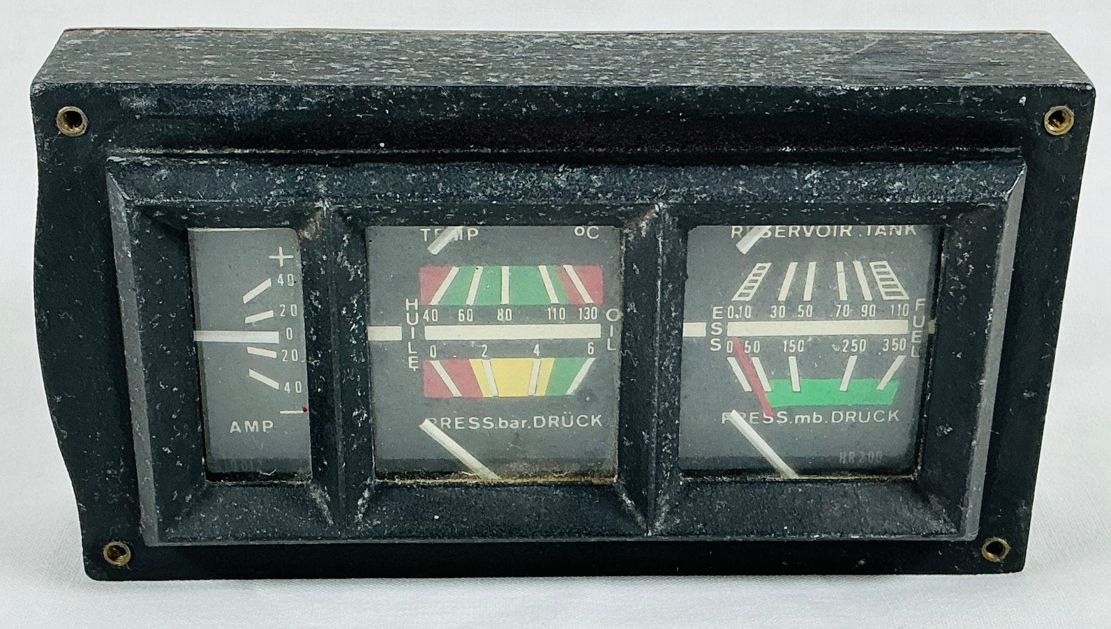 Vintage vliegtuig Jaeger CTL instrumentencluster, Verzamelen, Ophalen of Verzenden, Gebruikt, Overige typen