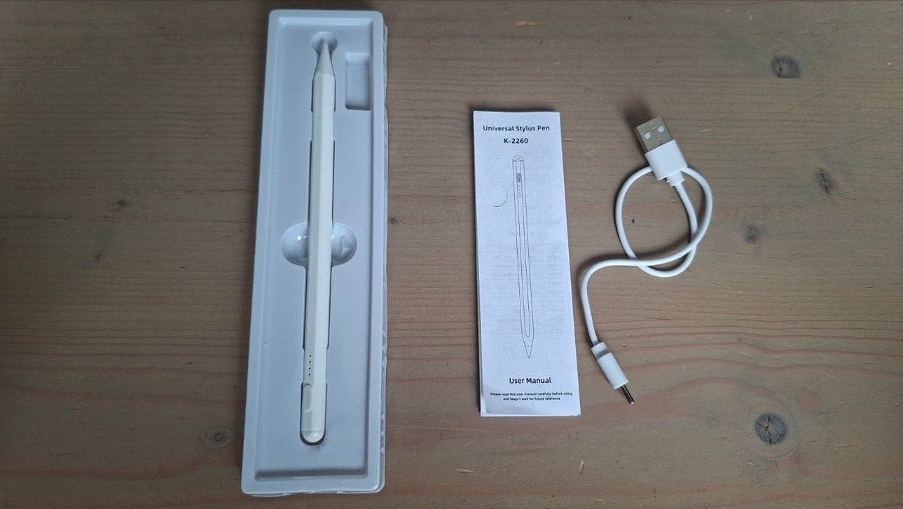 stylus pen universeel wit nieuw in ovp met 2 extra tips, Ophalen of Verzenden, Nieuw