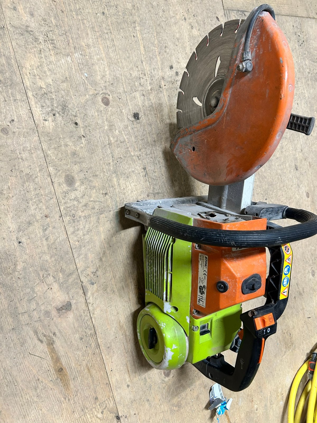Stihl TS 460 Doorslijper - Krachtige Zaag voor Bouw, Ophalen, Gebruikt, 70 mm of meer, Overige typen