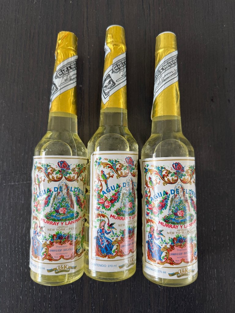 3 nieuwe flessen Agua de Florida water, Ophalen of Verzenden, Nieuw, Deodorant of Bodyspray