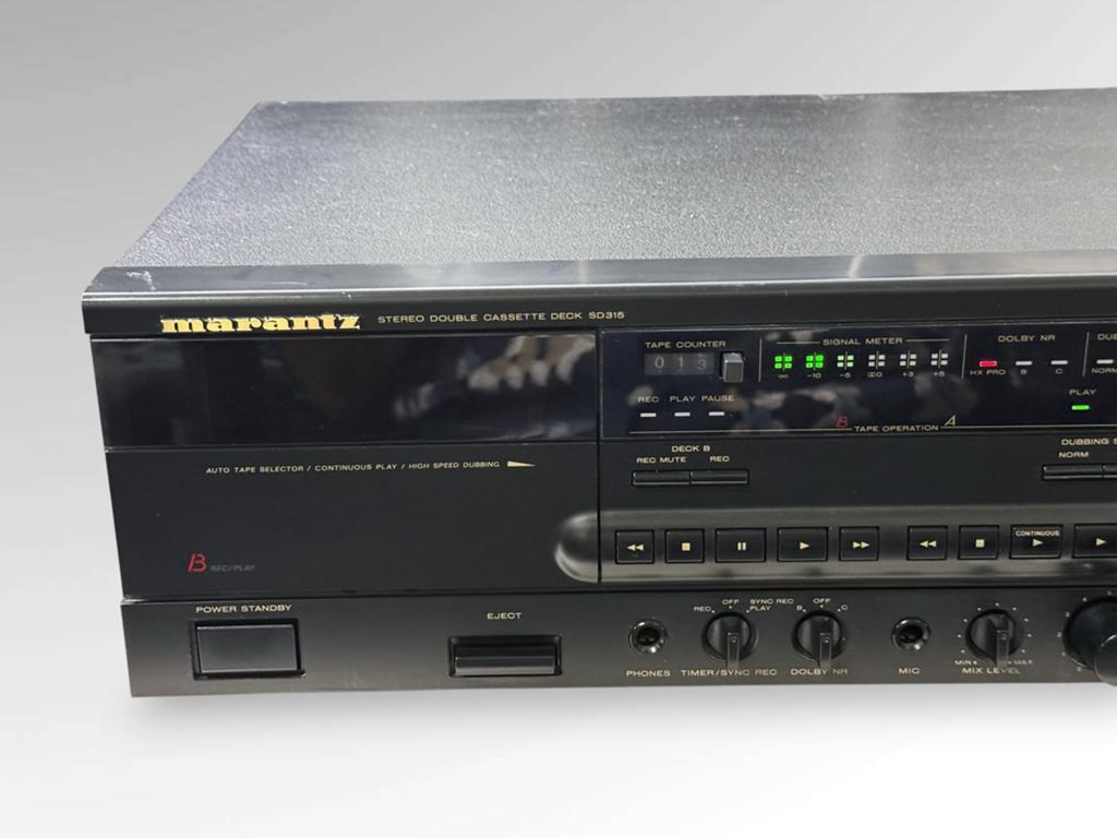 Marantz SD315 Dubbel Cassettedeck - Top Conditie & Werkend, Marantz, Dubbel, Marantz, Marantz