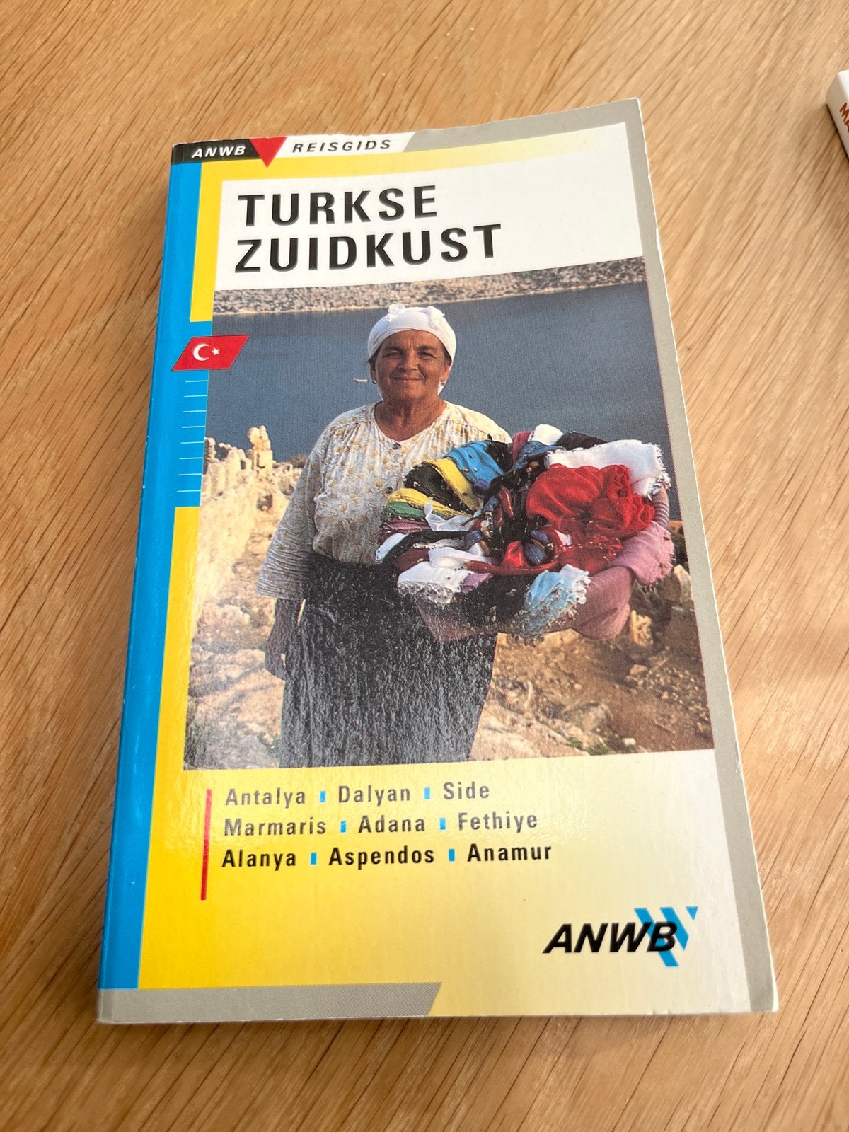 ANWB Reisgids Turkse Zuidkust - Antalya, Marmaris, Side, Europa, Ophalen of Verzenden, Zo goed als nieuw, Reisgids of -boek