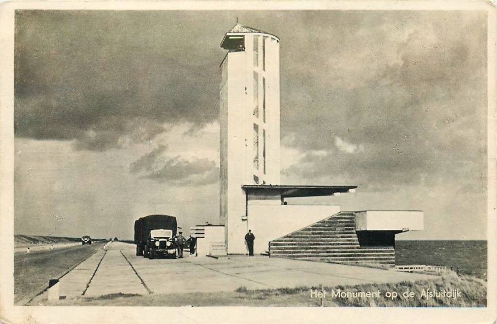 388-449-029 Afsluitdijk Het Monument, Verzenden, Voor 1920