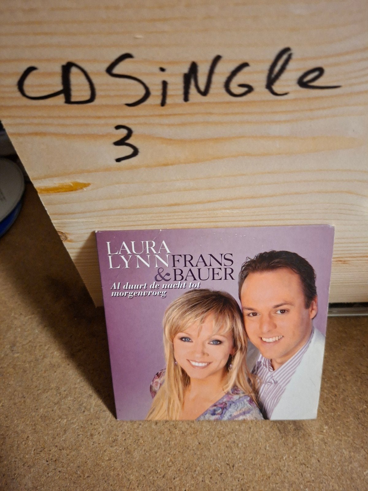 Laura Lynn & Frans Bauer - Al duurt de nacht tot morgenroeg, Ophalen of Verzenden, Gebruikt, Schlager