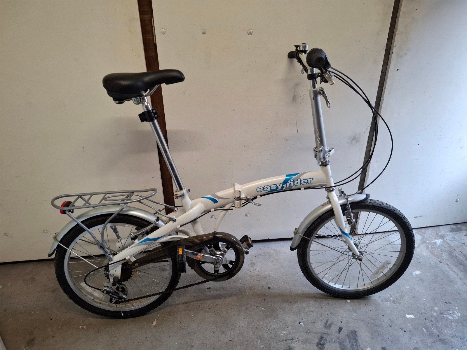 Compact opvouwbare vouwfiets 6versnelling opsturen kan, Ophalen of Verzenden, Zo goed als nieuw, 20 inch of meer, Versnellingen