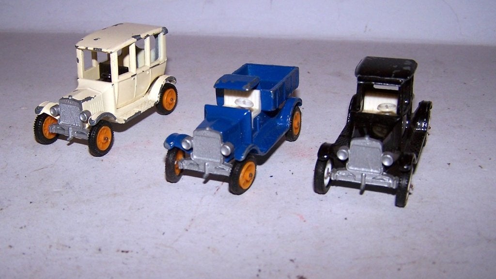 3x Efsi Holland T-Ford 1919 modelletjes., Ophalen of Verzenden, Zo goed als nieuw, Bus of Vrachtwagen, Efsi