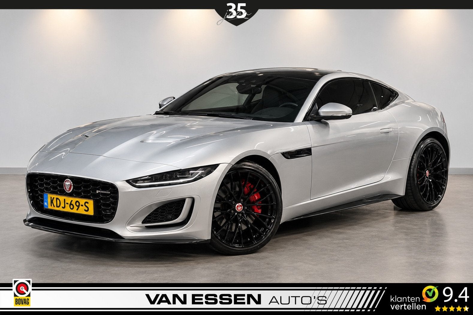 Jaguar F-Type P300 RWD First Edition | MERIDIAN | PANO | LED, Auto's, Automaat, Euro 6, 4 cilinders, Bedrijf