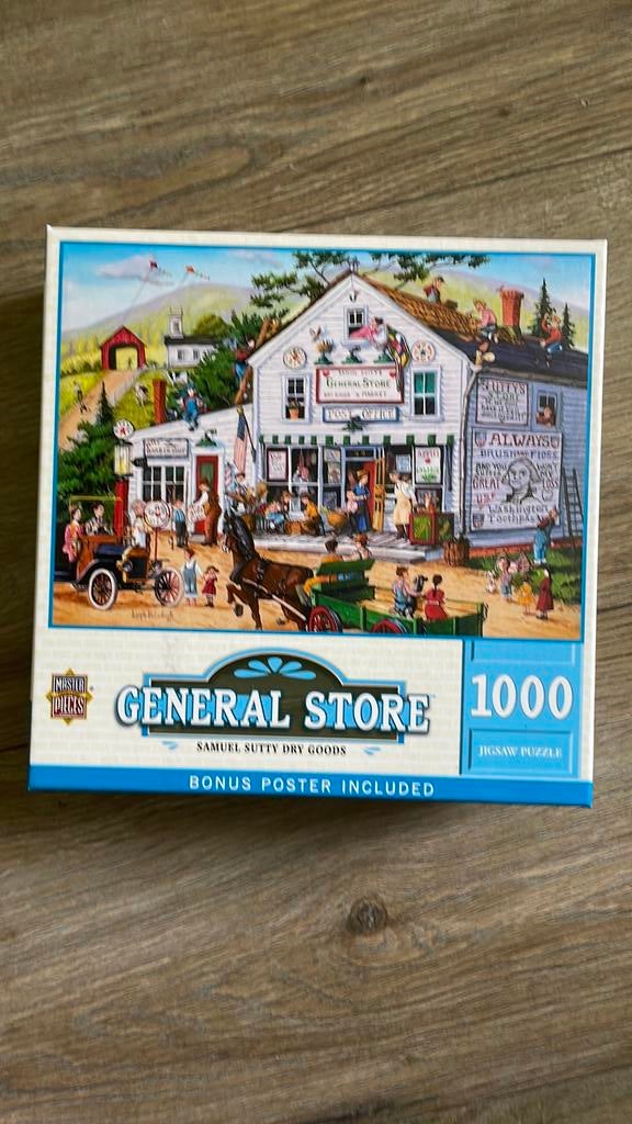 Legpuzzels 1000 stukjes, Hobby en Vrije tijd, Ophalen of Verzenden, 500 t/m 1500 stukjes, Zo goed als nieuw, Legpuzzel
