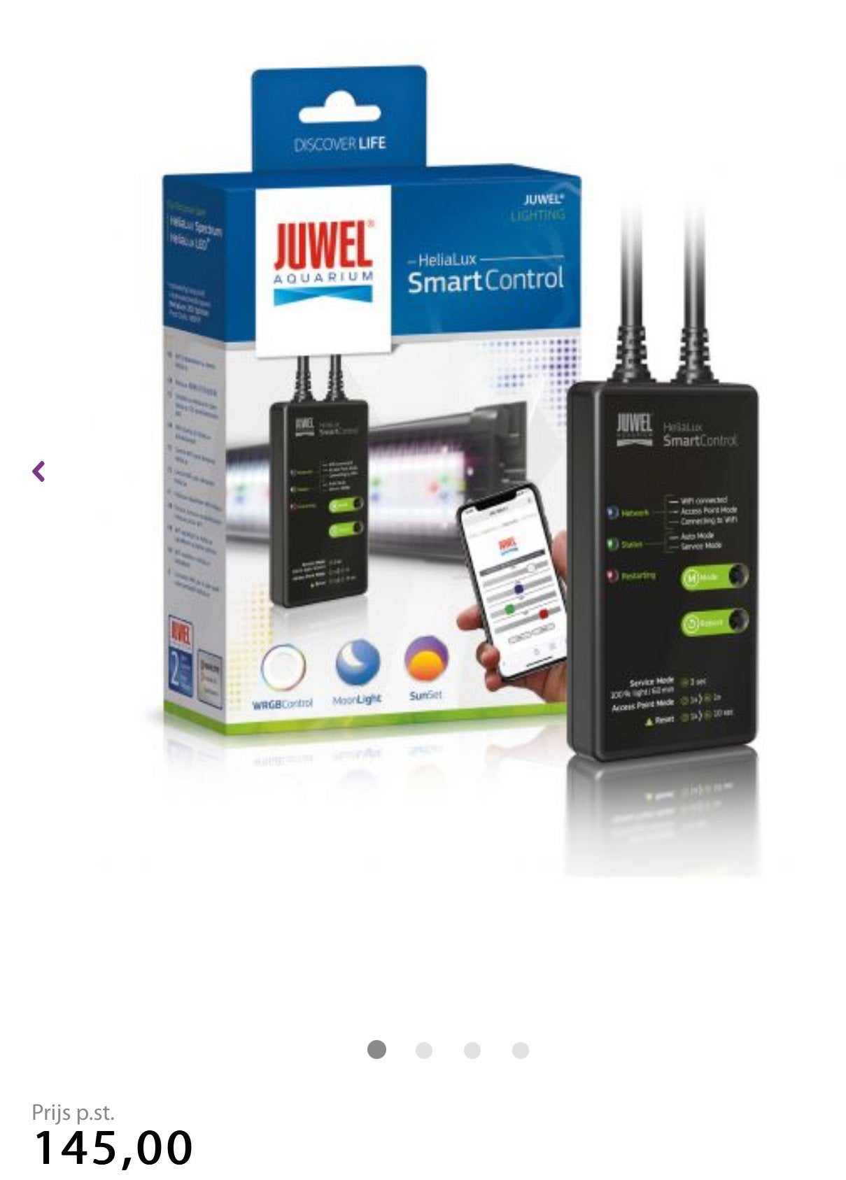 JUWEL Helialux smart controller, Ophalen, Zo goed als nieuw, Verlichting of Verwarming, Juwel