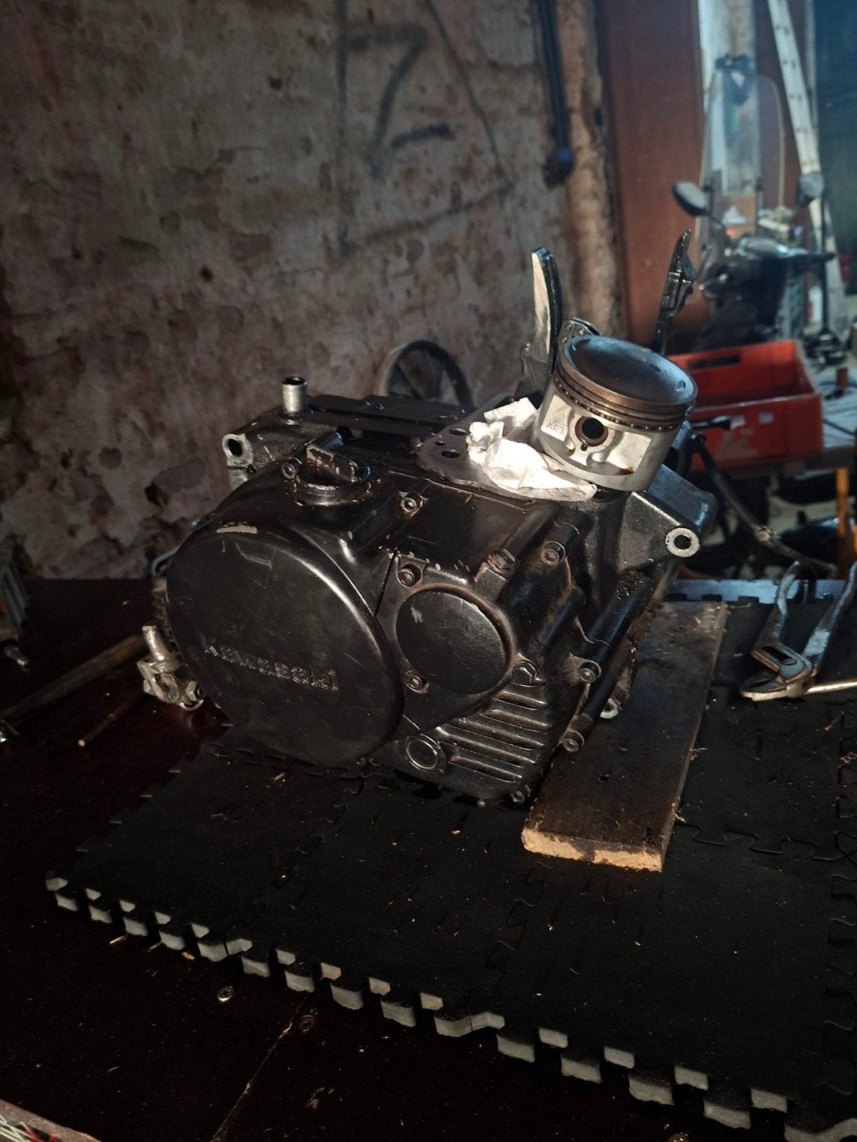 Kawazaki klx blok, Motoren, Ophalen of Verzenden