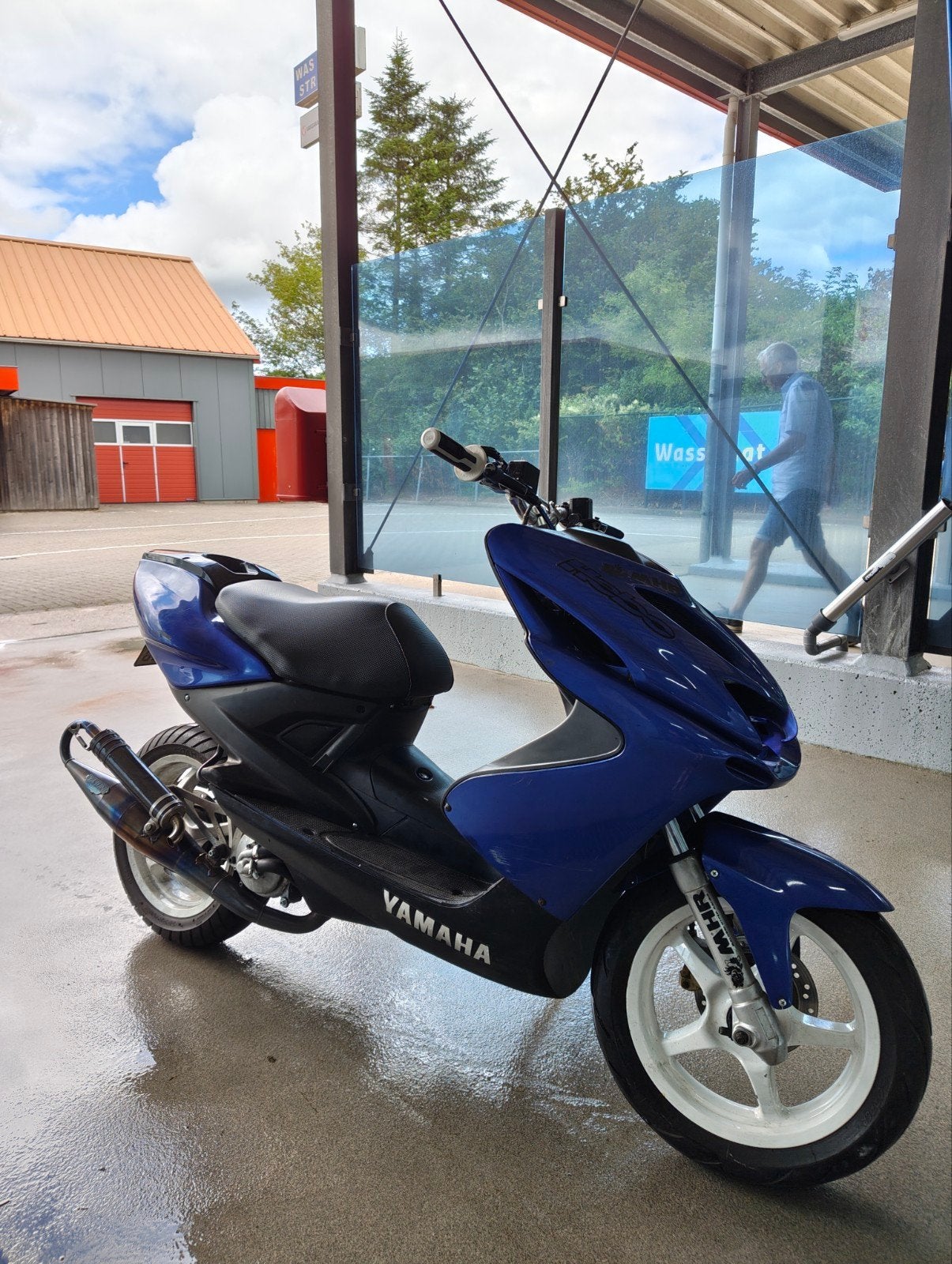Yamaha aerox stage 6 MK2 brom kenteken, Ophalen, Tweetakt, Gebruikt, Aerox