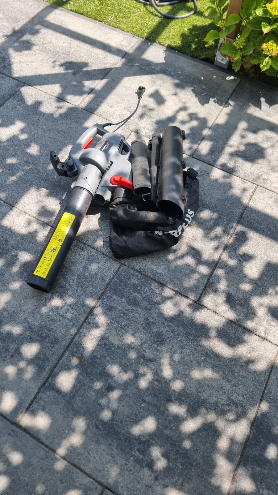 Powerplus Elektrische Bladblazer/Bladzuiger, Ophalen of Verzenden, Overige modellen