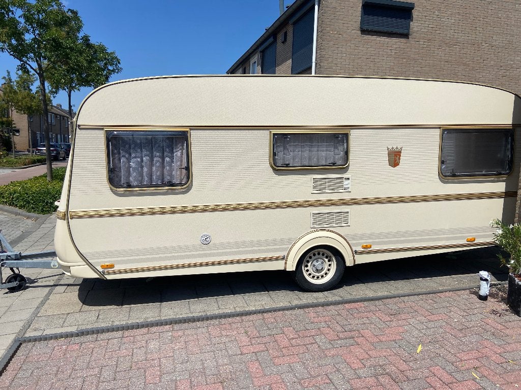tabbert comtesse 515 HTD 1997 uniek mooi origineel, Caravans en Kamperen, Omvormbare zithoek, Tabbert, Particulier, 5 tot 6 meter