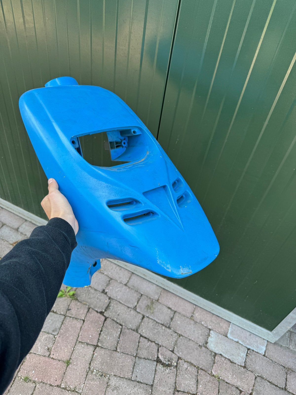 Typhoon voorkap - perfect voor spuit/stunt, Ophalen of Verzenden, Gebruikt, Kap, Piaggio