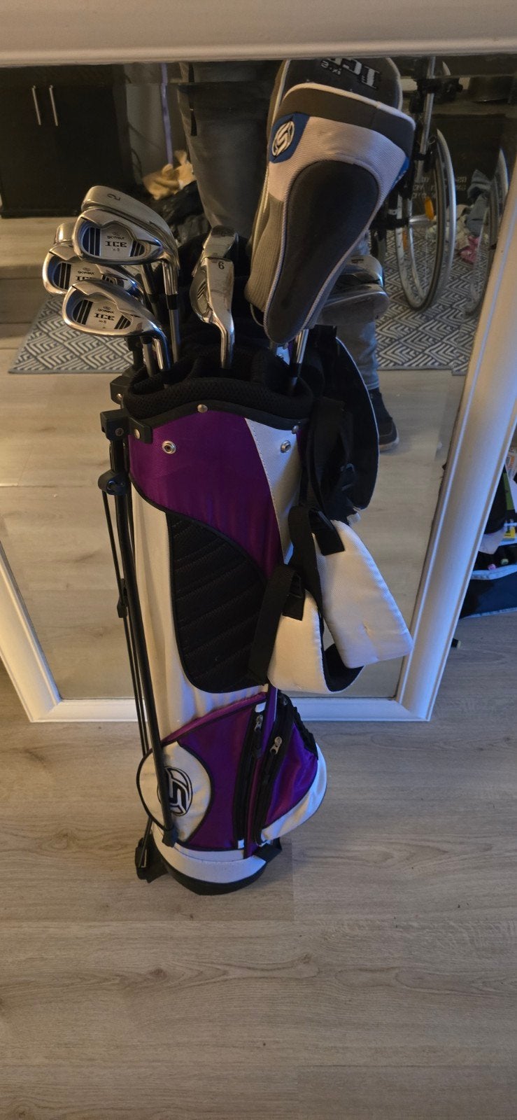 Skymax ICE IX-5 golfset – 6 clubs + golftas, Sport en Fitness, Golf, Ophalen of Verzenden, Gebruikt, Set, Overige merken