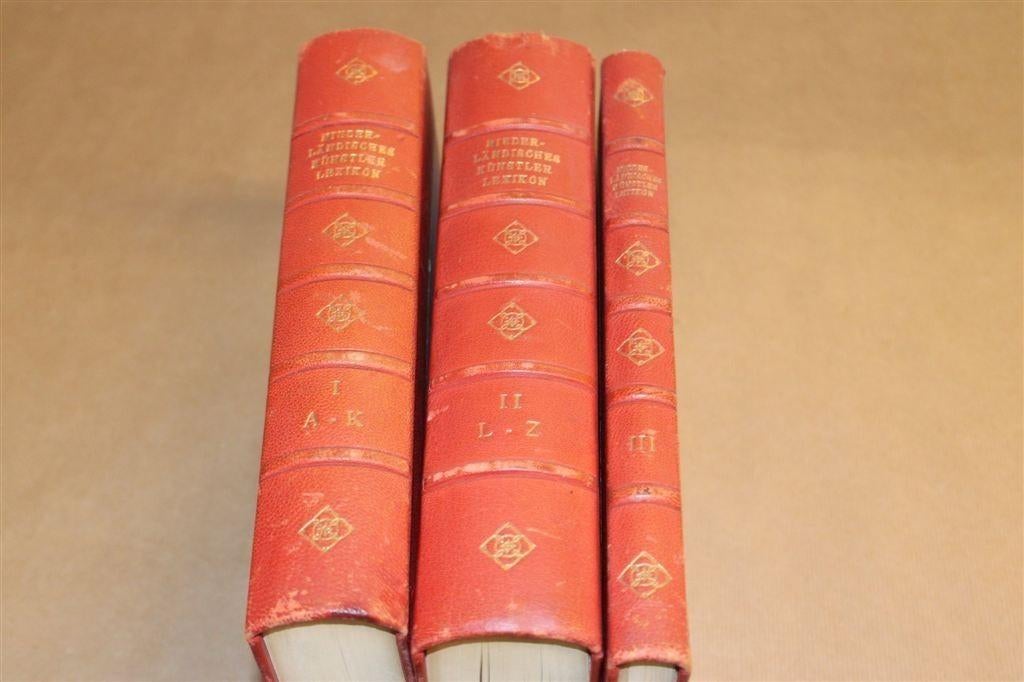 Nederlands Kunstenaars Lexicon [1906-1911] — 3 Delen, Ophalen of Verzenden, Gelezen