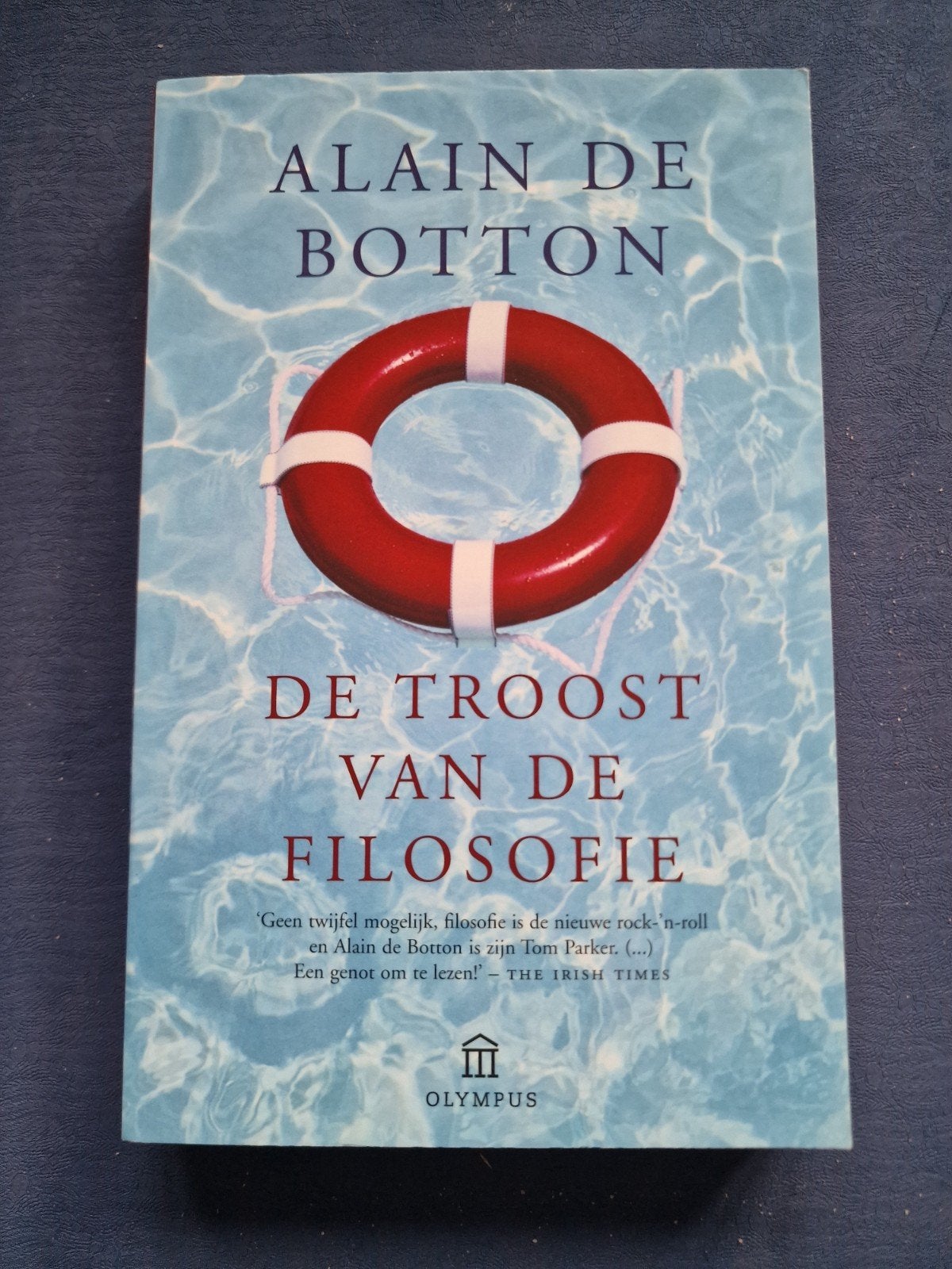 Alian de Botton - De troost van de filosofie, Ophalen of Verzenden, Zo goed als nieuw, Alian de Botton