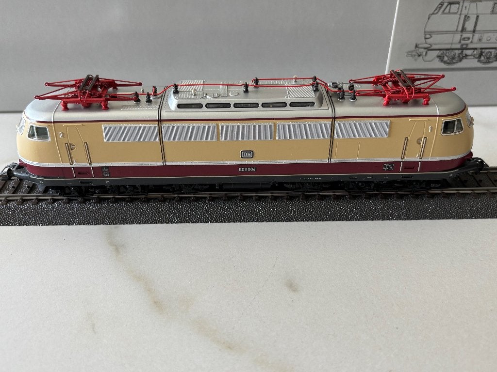 Märklin H0 39573 E-lok DB BR E 03, Wisselstroom, Locomotief, Ophalen of Verzenden, Zo goed als nieuw