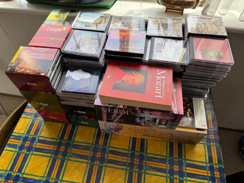 Grote collectie klassieke en diverse CD's (550+ stuks), Gebruikt, Boxset, Ophalen of Verzenden, Romantiek