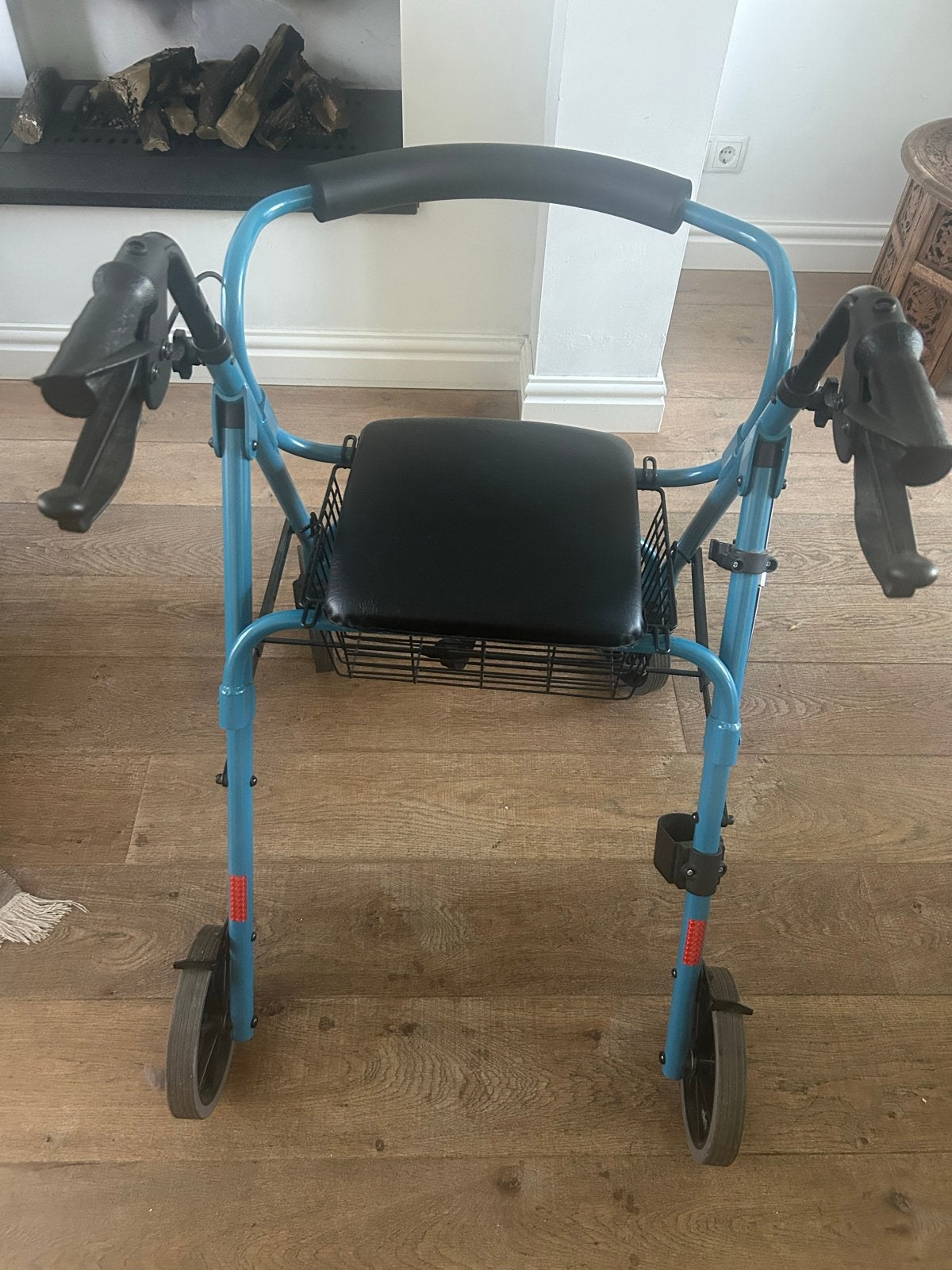 Thuasne move rollator lichtblauw, Ophalen of Verzenden, Lichtgewicht, Zo goed als nieuw