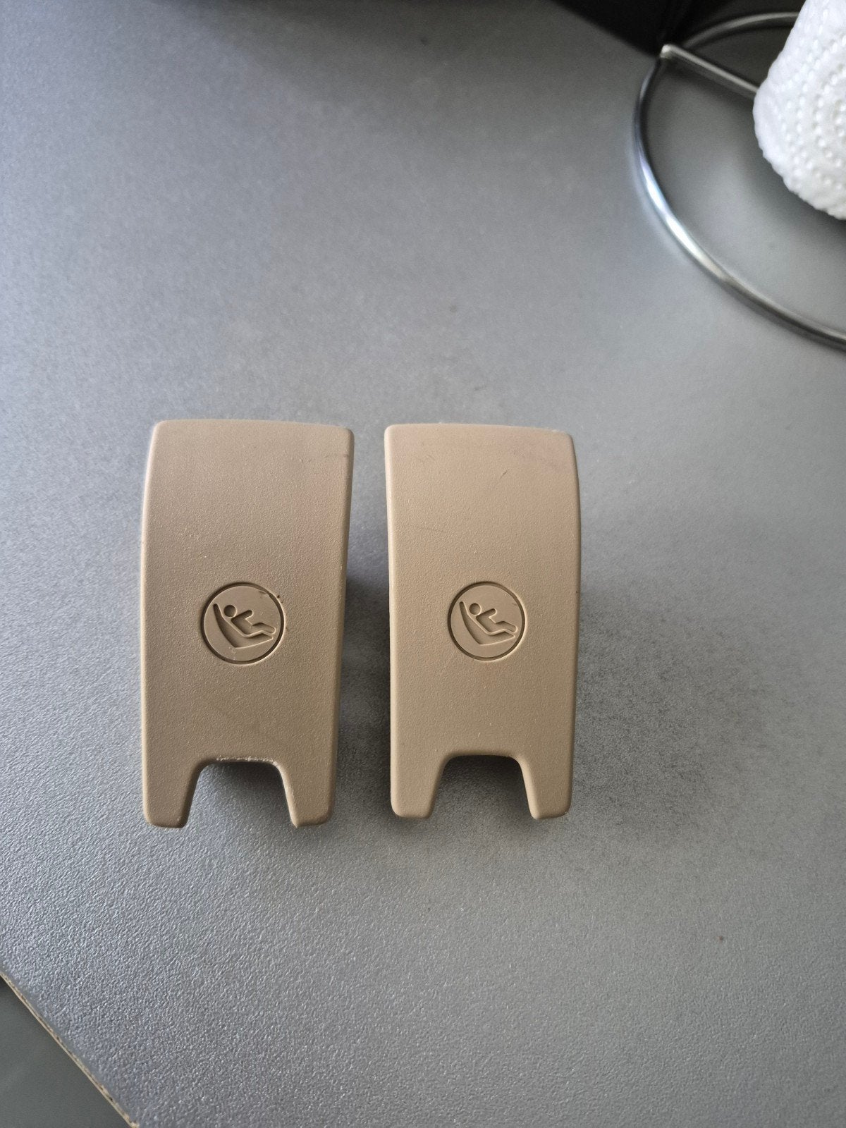 ISOFIX afdekkingkapjes AUDI, Ophalen of Verzenden, Zo goed als nieuw, Overige merken, Isofix