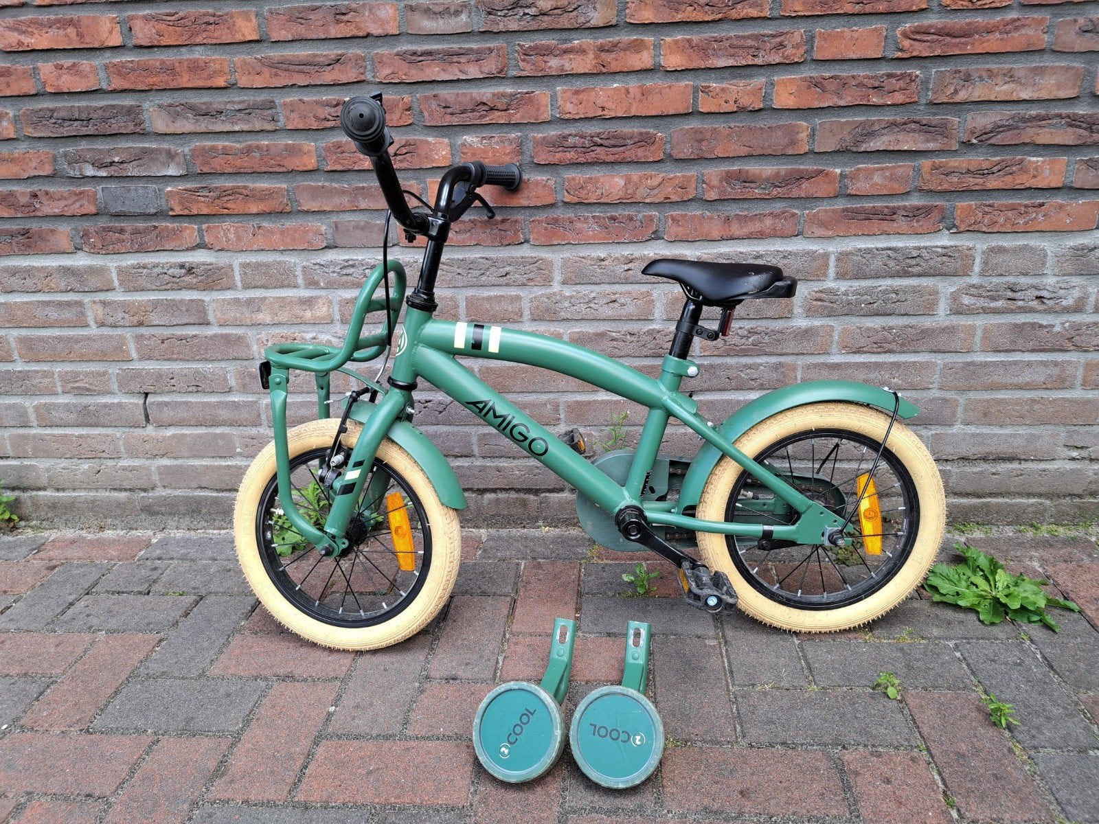 Kinderfiets 14 inch, Ophalen, Gebruikt, Minder dan 16 inch