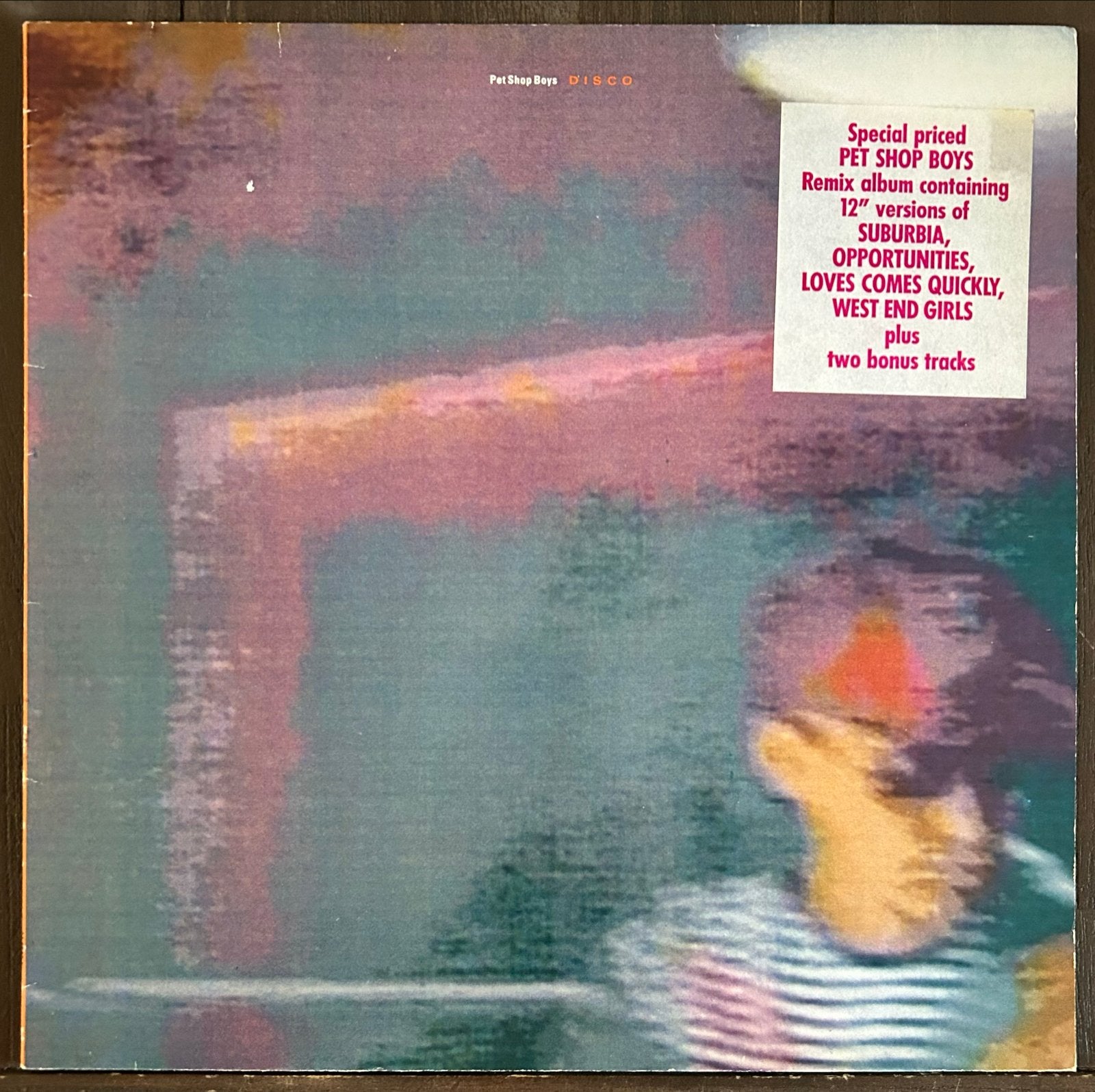 Pet Shop Boys - Disco (LP, 1986), Cd's en Dvd's, Vinyl | Pop, Zo goed als nieuw, Synthpop, LP, Remastered, 12 inch, Ophalen of Verzenden