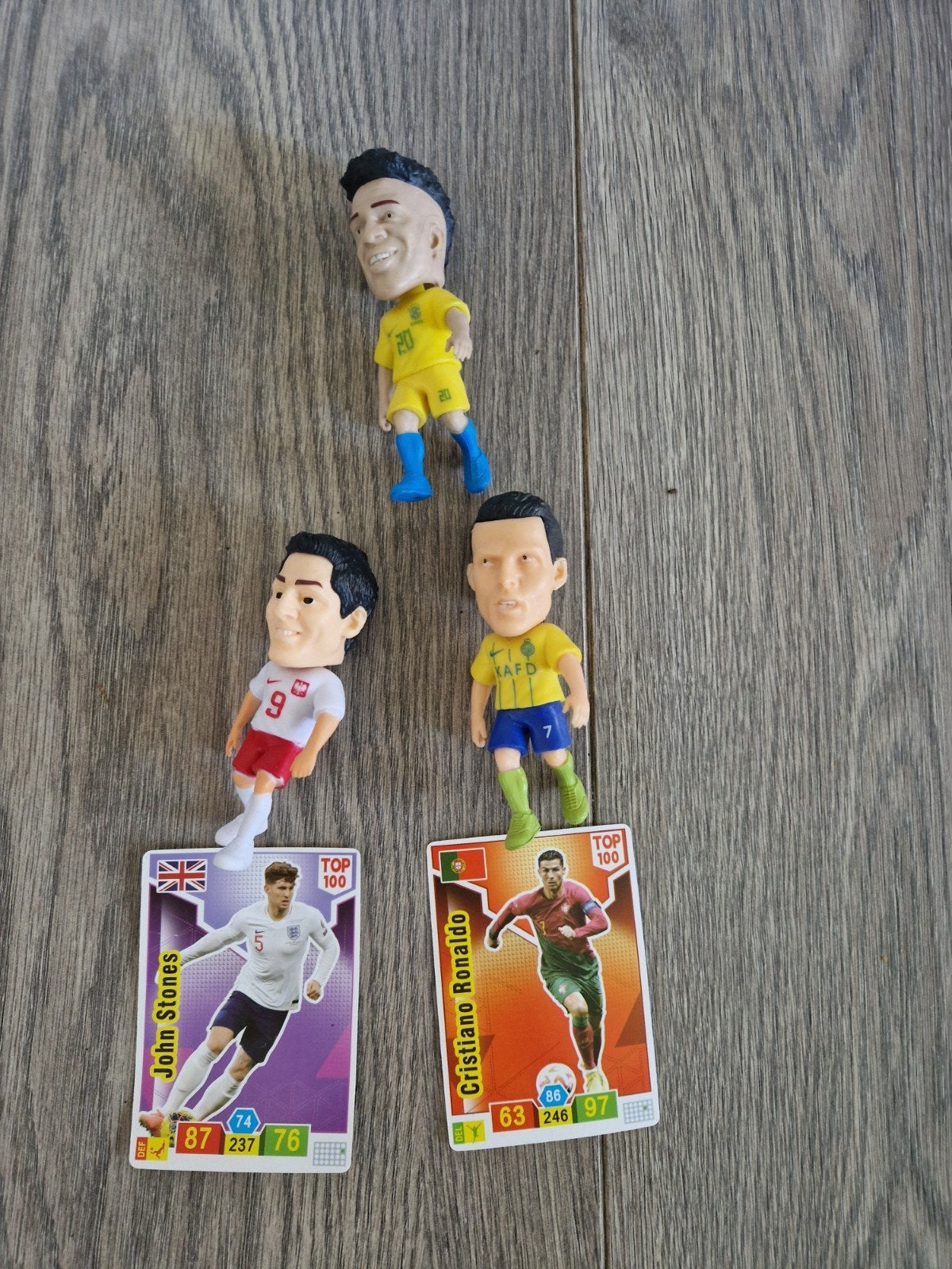 Voetbal verzamel poppetjes, Ophalen, Eigen ontwerp, Meerkleurig, Decoratieobject