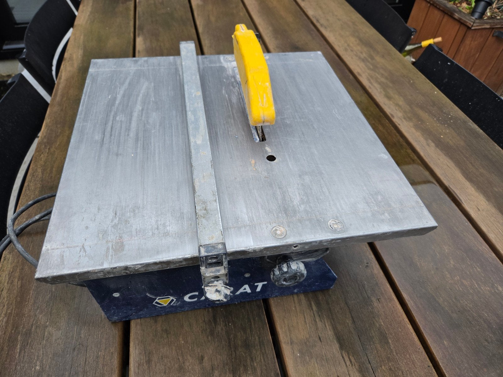 Carat Microcoup 180M Tegelzaag - 550W, Ophalen, Gebruikt, Overige typen, 30 tot 70 mm