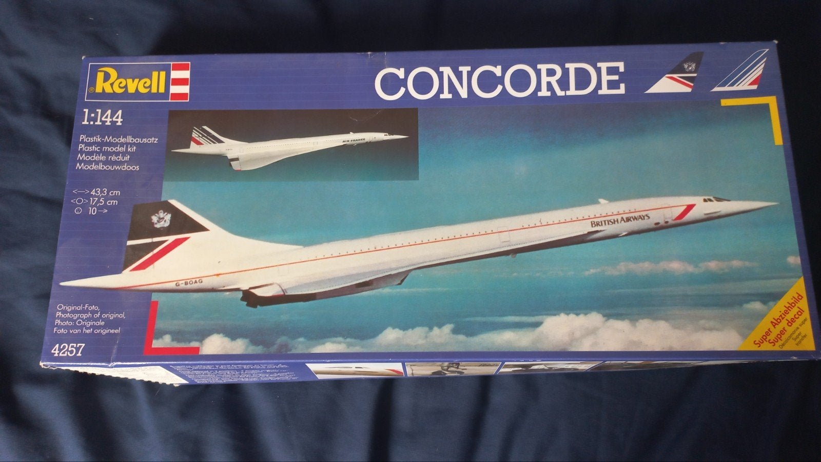 Revell Concorde schaal 1:144, Hobby en Vrije tijd, Modelbouw | Vliegtuigen en Helikopters, Ophalen of Verzenden, 1:72 tot 1:144