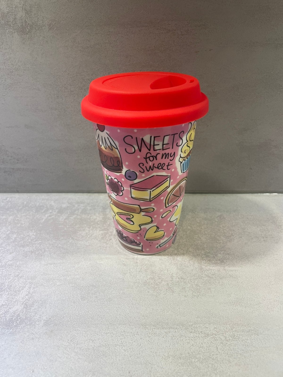 Blond Amsterdam - Coffee to go, Huis en Inrichting, Keuken | Servies, Ophalen, Zo goed als nieuw, Aardewerk, Kop(pen) en/of Schotel(s)