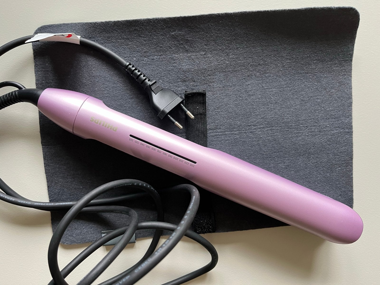 Philips stijltang BHS530 met beschermhoes, Ophalen, Gebruikt, Haarverzorging