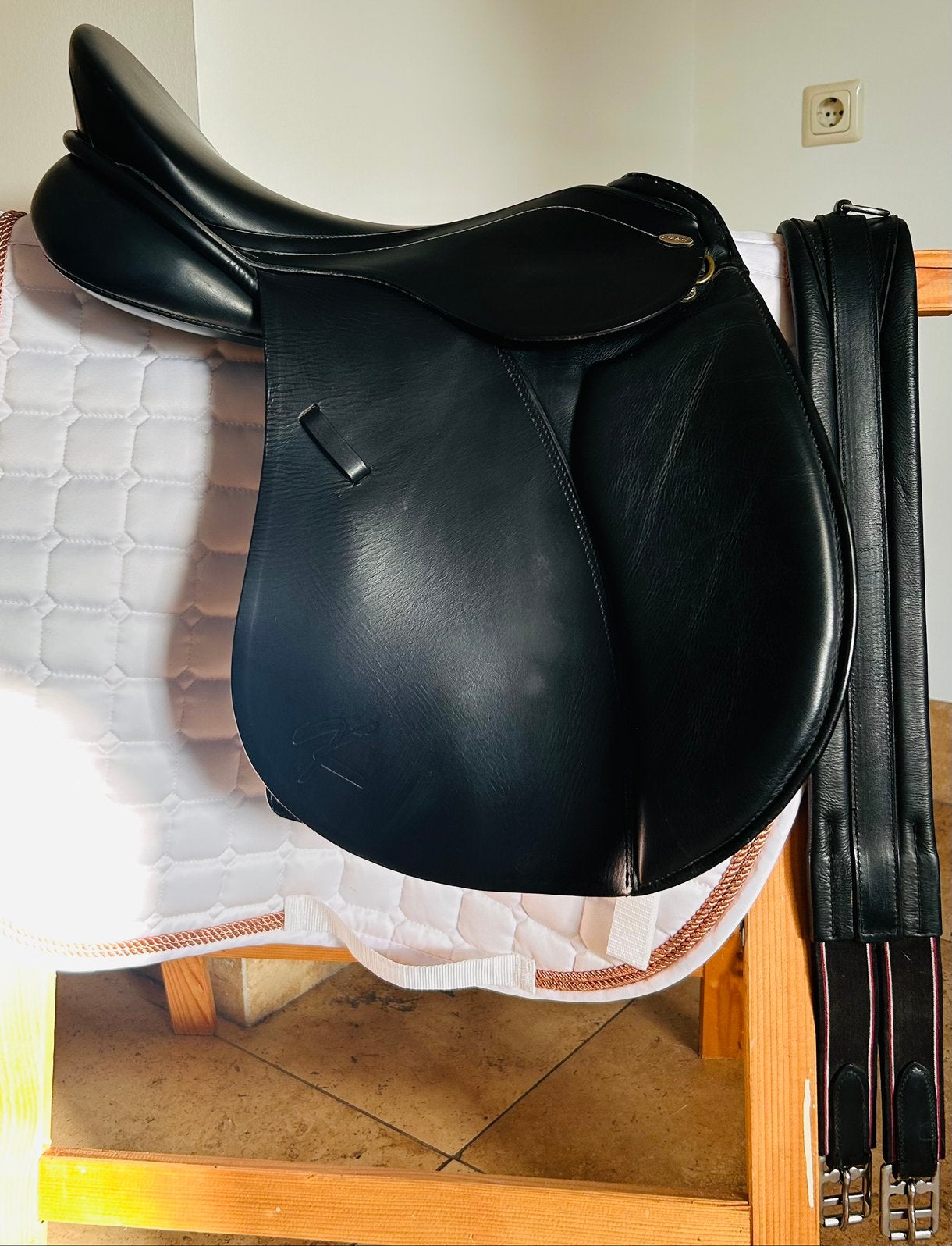 Zadel Kentauer veelzijdigheid  17,5” in zeer goede conditie, L (17.5 inch), Zachte zit, Kentaur, Ophalen of Verzenden