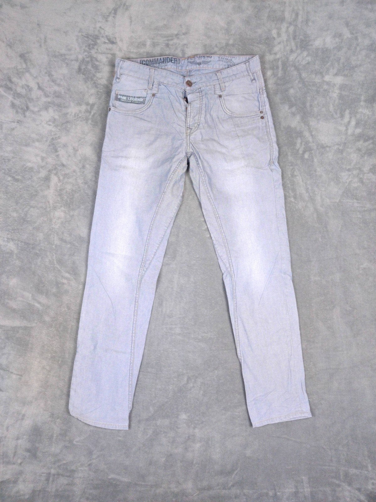 Pme Legend Broek Commander W33 L32 Lichtblauw Jeans Pall Mal, Blauw, ., Ophalen of Verzenden, Zo goed als nieuw