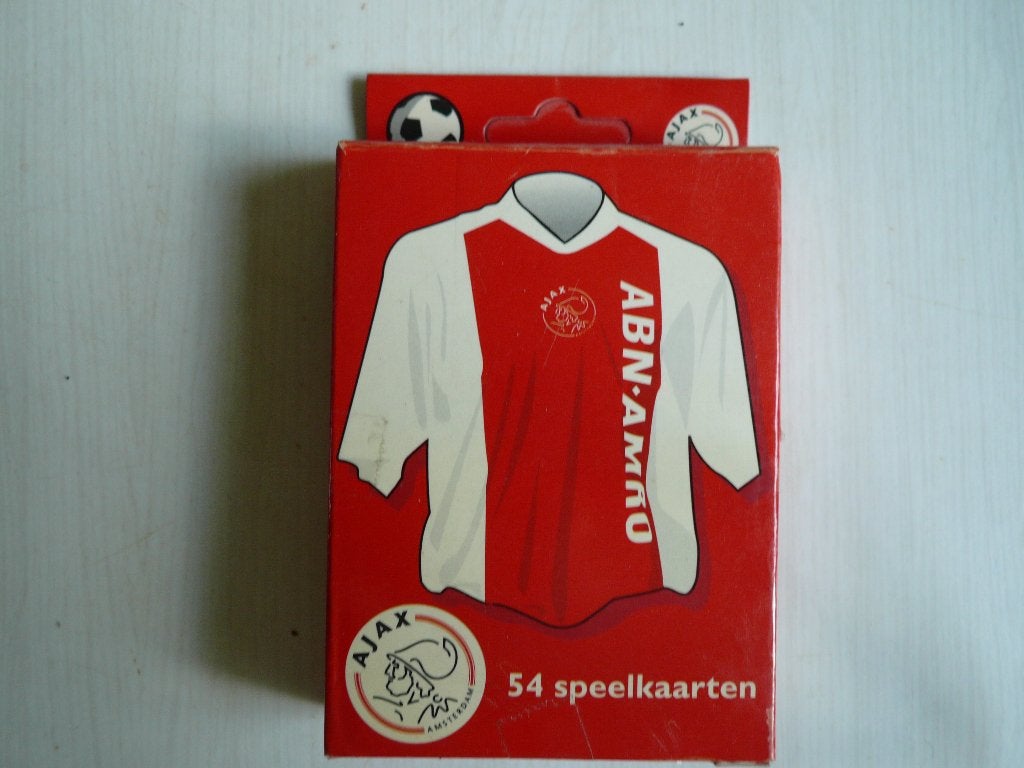 ajax kaartspel speelkaarten, Ophalen of Verzenden, Zo goed als nieuw, Ajax, Overige typen