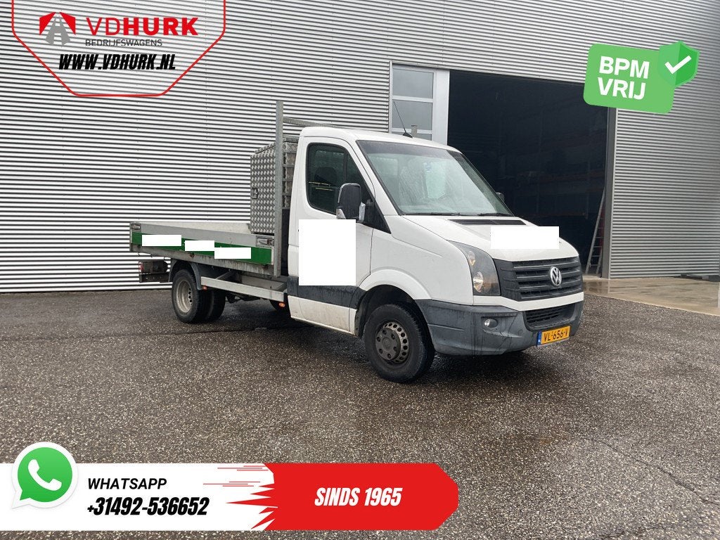 Volkswagen Crafter 35 2.0 TDI Open laadbak/ Kipper/ Tacho/ D, Euro 5, Gebruikt, 4 cilinders, Volkswagen