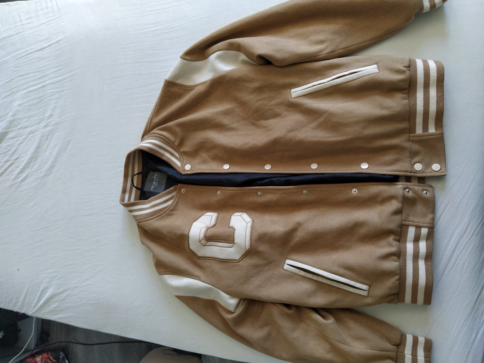 Primark “C” jacket maat M, Ophalen of Verzenden, Zo goed als nieuw, Maat 48/50 (M), Beige