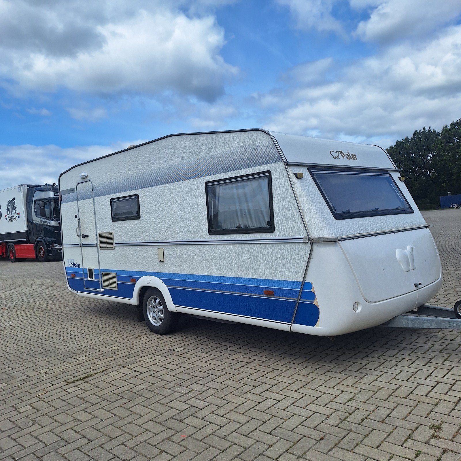 Polar 520 SLB Special, Voortent, XXL vast bed, All Season!, Caravans en Kamperen, Rondzit, Tot en met 3, 5 tot 6 meter, 1000 - 1250 kg