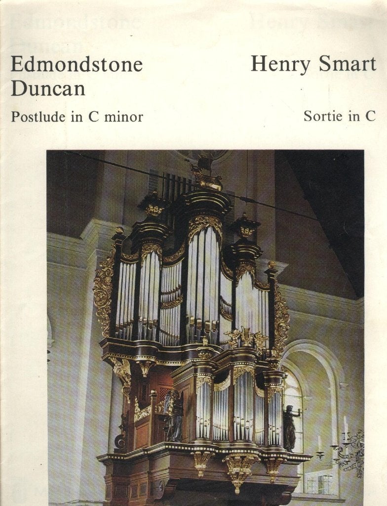 Henry Smart - Edmondstone Duncan Postlude in C Minor, Ophalen of Verzenden, Gebruikt, Artiest of Componist, Populair